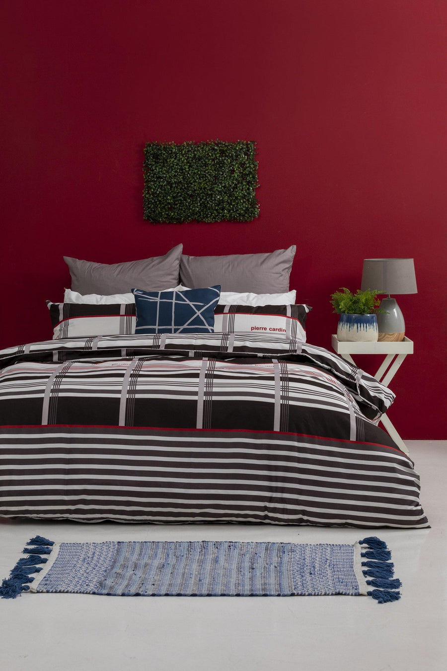 Microfiber Duvet Set: Marti Check - Westpoint