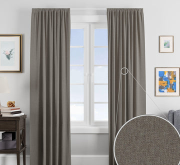 Gianna Blockout Curtain Collection: Taped - Westpoint