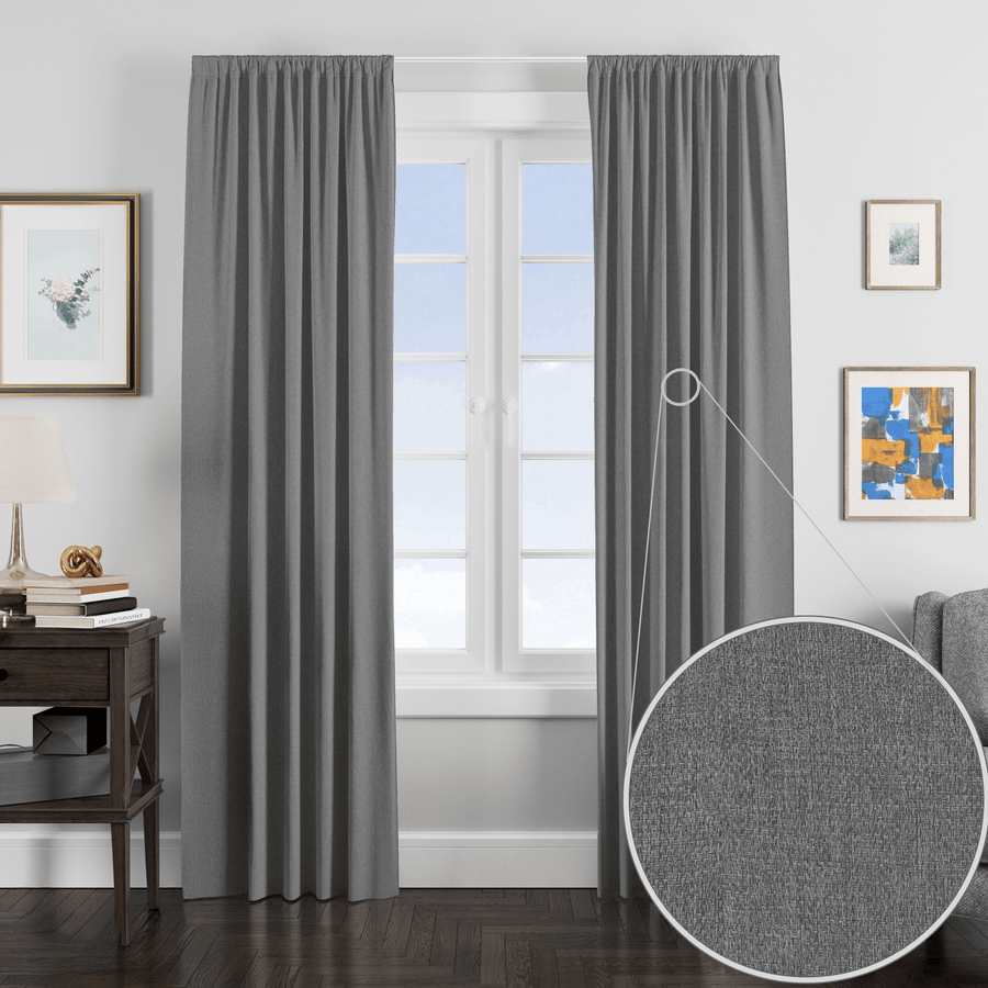 Gianna Blockout Curtain Collection: Taped - Westpoint Linen