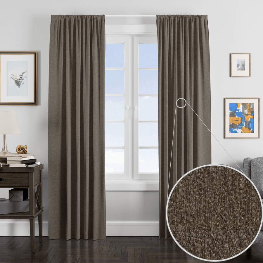 Gianna Blockout Curtain Collection: Taped - Westpoint Linen