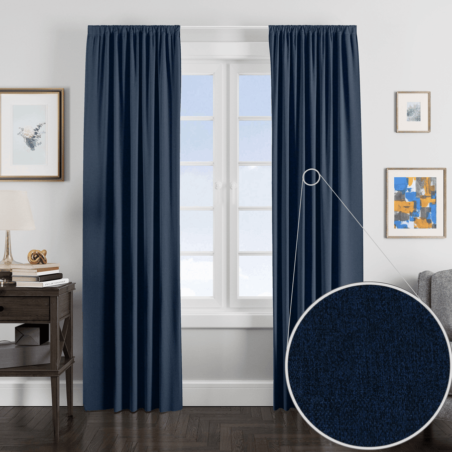 Gianna Blockout Curtain Collection: Taped - Westpoint Linen